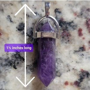 Amethyst Crystal "Spiritual Stone", Life Purpose & Protection FREE SHIPPING